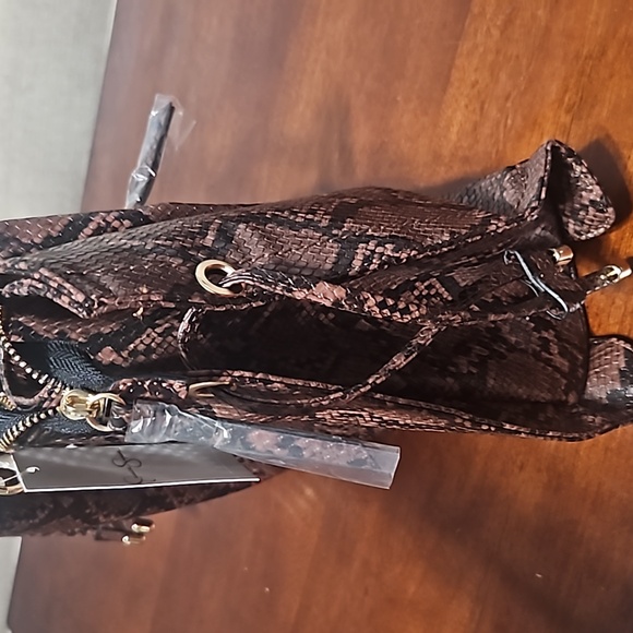 JESSICA SIMPSON,animal print shoulder bag,nwt - Picture 4 of 12